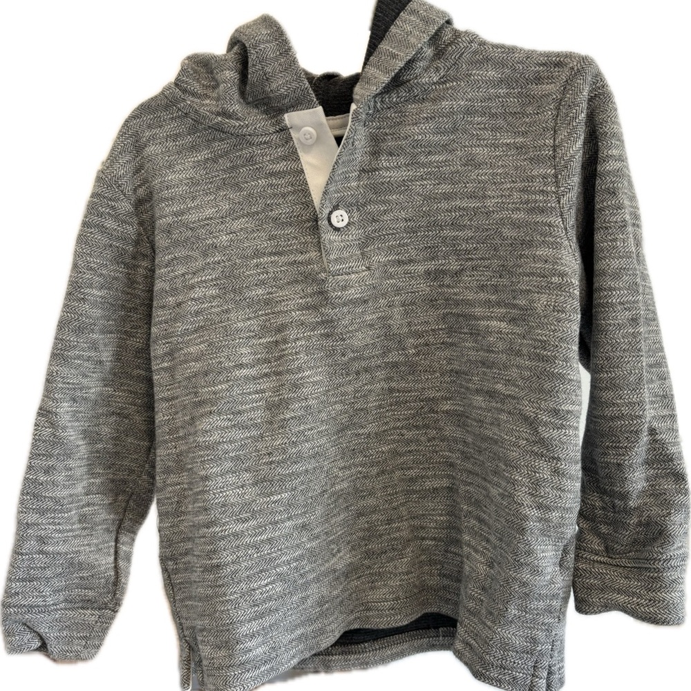 Janie and Jack Charcoal Hoodie